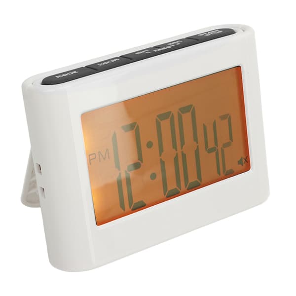 Digital Timer Nedtælling Op Baglys Vibration Lyd Blitzalarm med Stativ Magnetisk Bagside Elektronisk Timer til Køkken Grå