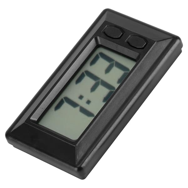 Digital LCD Bilskrivbordsklocka med datum, tid och kalendervisning för instrumentbräda eller bord