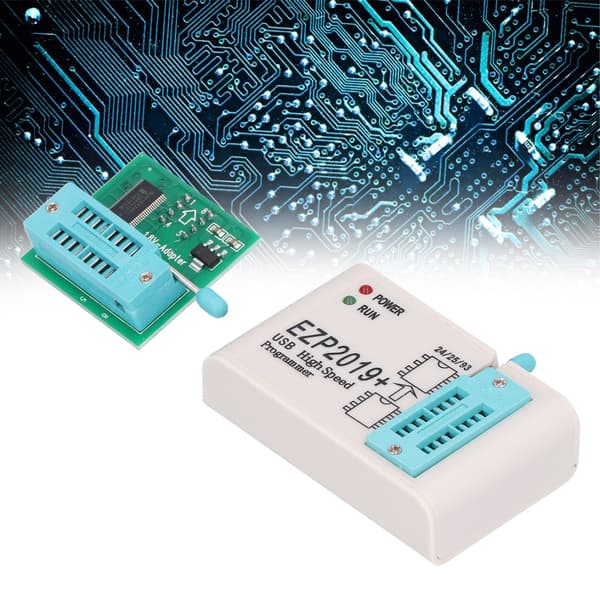 USB SPI Flash Programmer 24 25 93 EEPROM BIOS EZP2019 IC-brännare för Win7 Win8