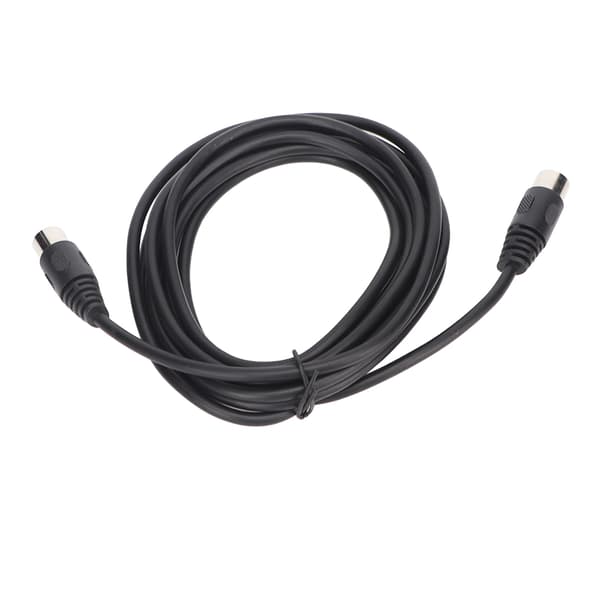 6-bens DIN-kabel han til han Plug and Play lydsignalforbindelse DIN-forlængerledning til digital enhed 3 meter / 9,8 fod