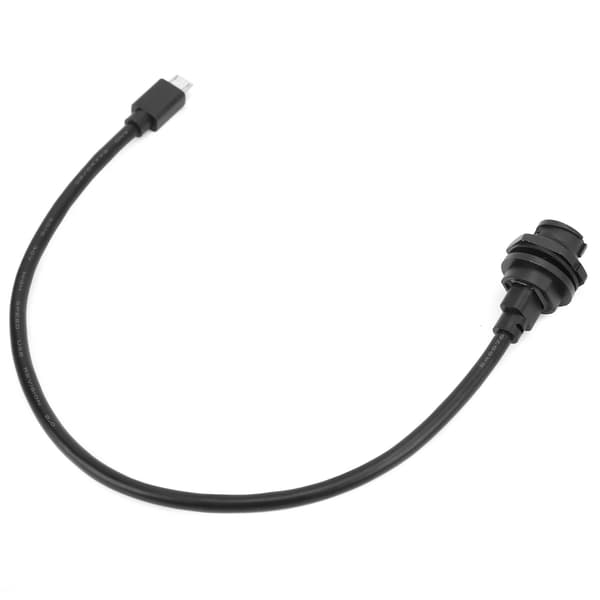 Vedenpitävä IP68 Micro USB naaras-uros -kaapeliliitin 1M johdolla E10MCBFF/MCAM