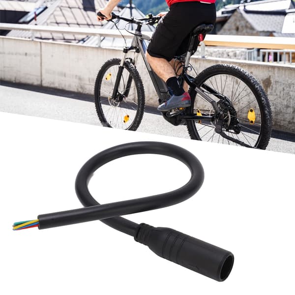 Forlængerkabel til elcykel 8-leder hunstik controller tilslutningskabel 200V AC