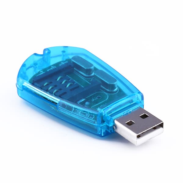 USB SIM-kortlæser GSM CDMA Mobiltelefon SMS Backup Kopi Klon Skriver CD