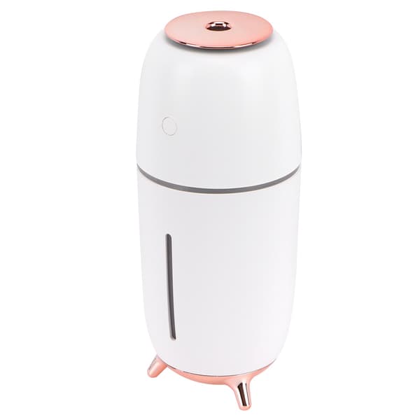 USB Intelligent Spray Luftfugter med Natlys Luftfugtning til Kontor Skrivebord Bil Hvid