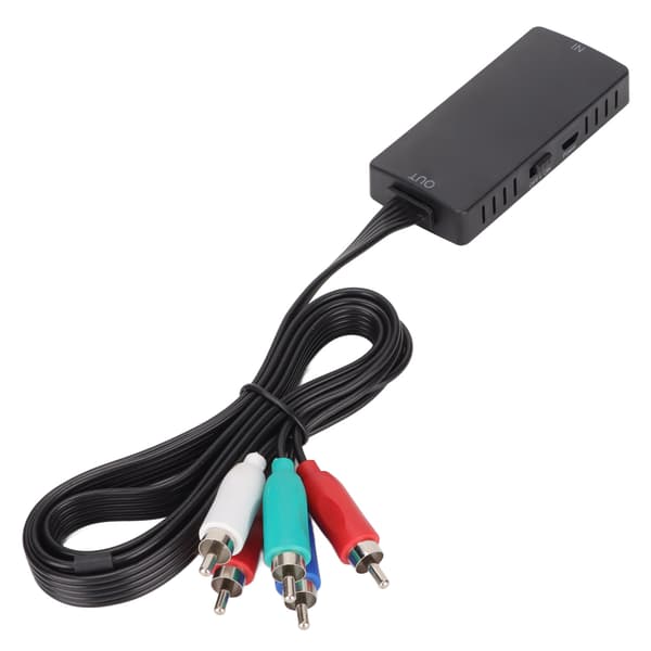 HD Multimedia Interface til komponentkonverter 1080P høj nøjagtighed Plug and Play-konverter til DVD og PC