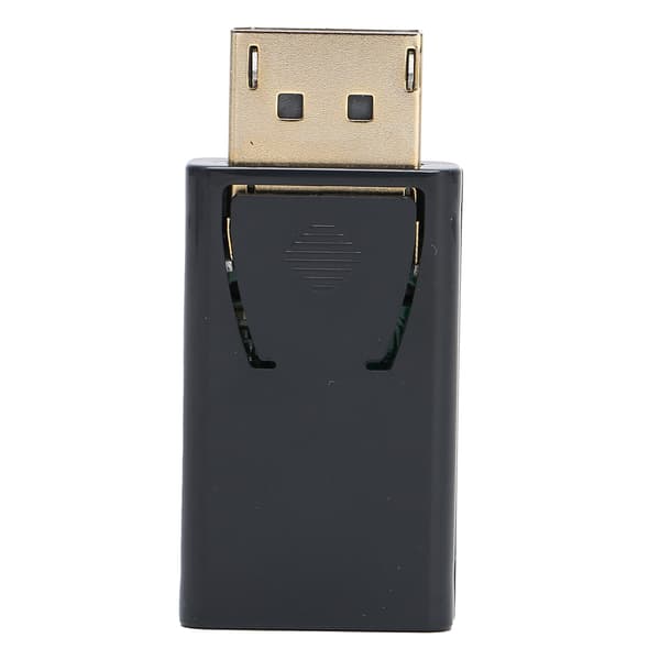 4K DP han til HD Multimedia Interface hun adapter 1.4V forgyldt konverter sort
