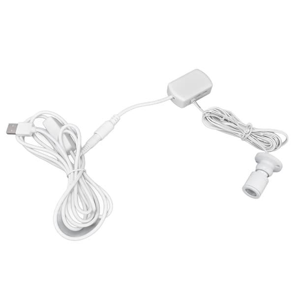 LED-underskåpsbelysning USB-strömförsörjning Dimbar vitt ljus LED-vitrinlampa med 3 installationsmetoder för 6