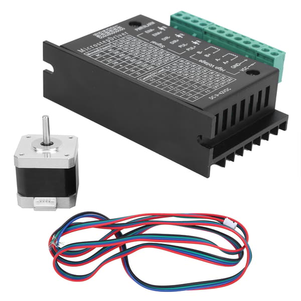 42 Stepper Motor Drive Set Elektronisk Komponentmodul 0.4N.M 17HS4401S+TB6600 4A