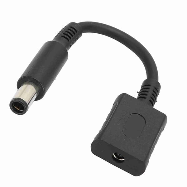 DC strømadapterstik 4,5 x 3 mm hun til 7,4 x 5,0 mm han, passer til Hp
