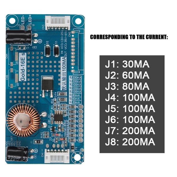 Universal 10-42 tommer LED Display/LCD Baggrundsbelysning Konstant Strøm Kort TV Driver Kort