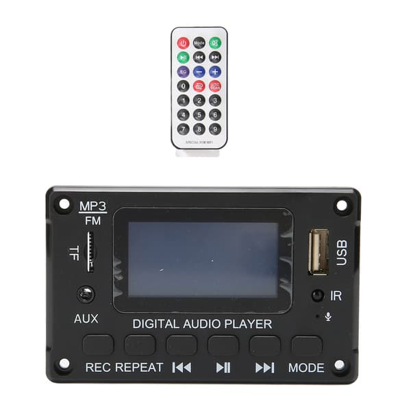 Bluetooth-afkodningskort LCD-skærm Multifunktionelt bil-MP3-afkoderkort til bil