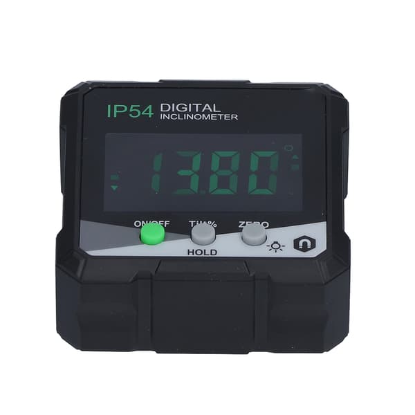 Digital Inclinometer Vinkelmåler Niveau Måler Vinkelsøger Magnetisk LCD-display 360°