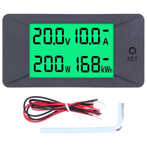 DC5-12V PZEM-025 Digital Voltmeter Ammeter, Multifunktionel Strømspændingstester med LED-display