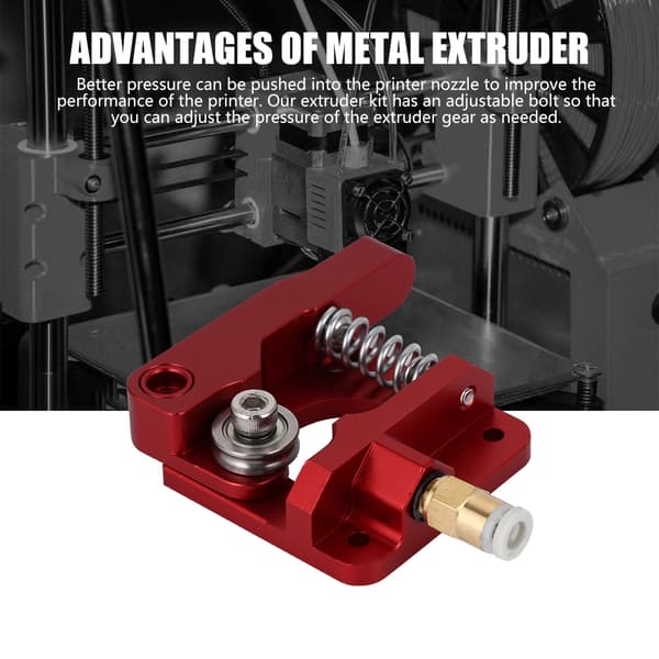 3D Printer Ekstruder Aluminium Blok DIY Kit Til 1,75 mm Ekstrudering 3D Printer Dele CR-10 CR-10s