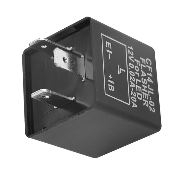 CF14 JL-02 3-benet LED-blinkrelæ til blinklys Hyper Flash Fix 12V