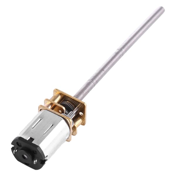 DC gearmotor med lang M3*55MM gevindudgangsaksel (400RPM)