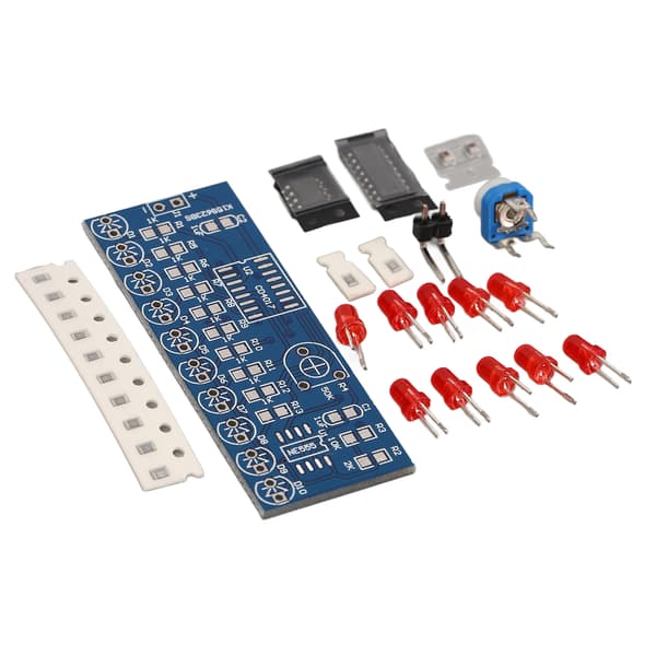 Vattenflödande LED-ljussats NE555 CD4017 DIY Elektronisk Modul Driverkort