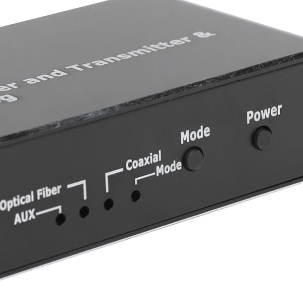 Koaksialkonverter Trådløs Digital DAC til Analog Audioadapter med Bluetooth-modtager D09