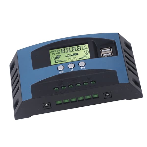 MPPT Solar Regulator 60A 12V/24V 3-faset Beskyttende Batterioplader Controller til Solpanel
