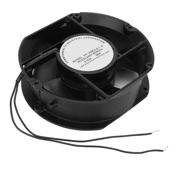 FP-108EX S1-S AC aksialventilator AC220V 38W oval kugleleje ventilationskøleventilator