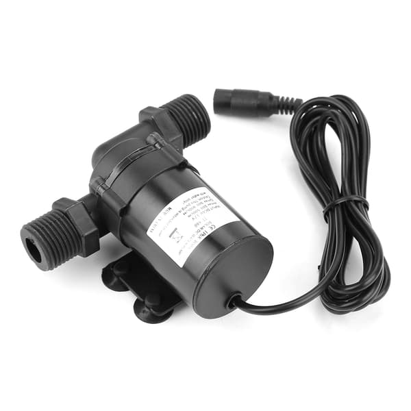 Mini DC børsteløs vandpumpe til solvandvarmer 12V 0-80℃