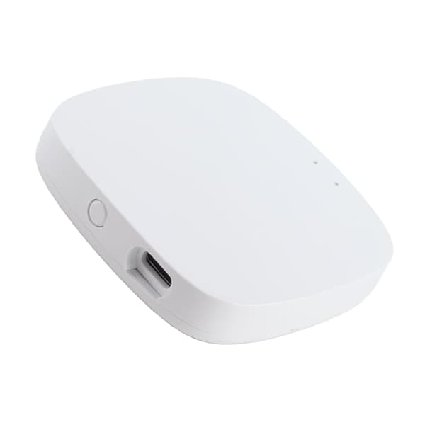 Intelligent hemkontroll för Tuya Zigbee USB-driven trådlös gateway APP fjärrkontroll Vit