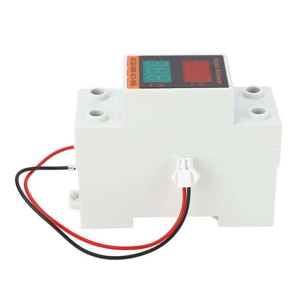 AC20-500V 0-100A LED skinnevoltmeter-amperemeter, højpræcisions AC strøm- og spændingstester