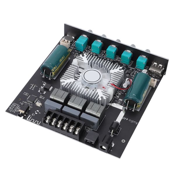 2.1-kanals Bluetooth-forstærkermodul 160Wx2 + 220W Sub, Bas- og Diskantknapper, Audio Receiver Board