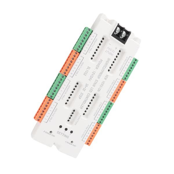 Bevægelsessensor LED Trappelys Controller Intelligent Automatisk Kaskaderende Trappe Stige Trin Lys Controller til Trappebelysning