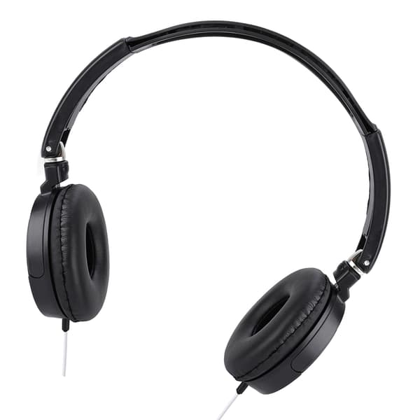 Vikbart Kompakt Trådbundet Headset Stereo HiFi Musik Hörlurar