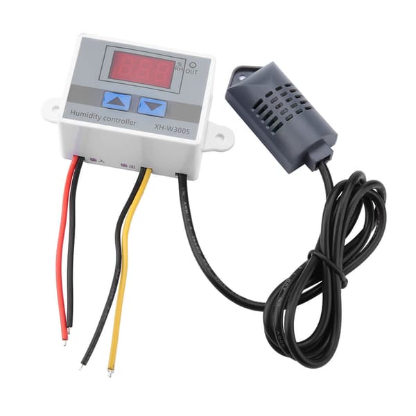 XH-W3005 Fugtighedsregulatorafbryder 0-99%RH Digital Hygrometersensor 220V