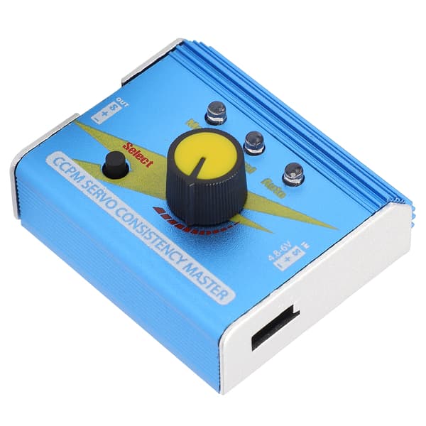 RC Servo Tester CCPM Consistency Checker, 3-läges LED-indikator för RC-flygplan