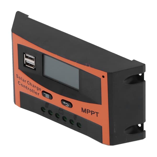 MPPT Solar Charge Controller 12V/24V 20A Regulator med Dobbelt USB-port til Batteri Solcellepanel
