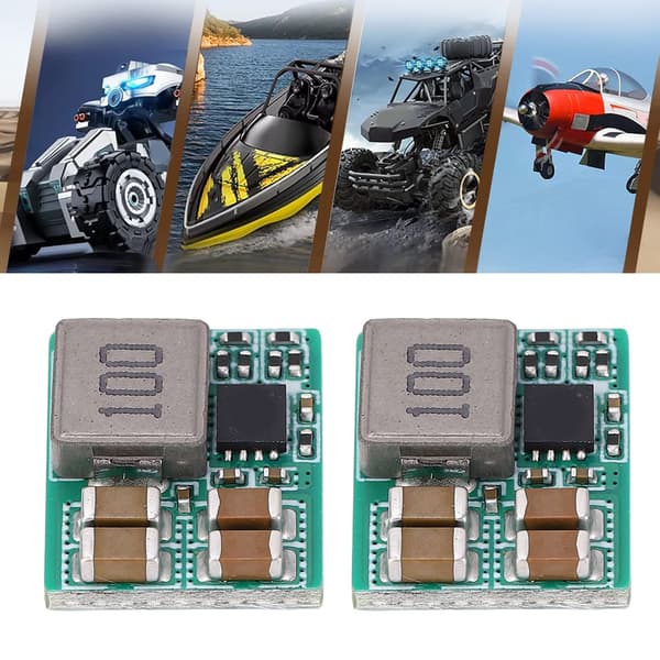 2 STK DC 6-35V Step-Down til 5V/12V Buck Converter Modul til Arduino/Raspberry Pi