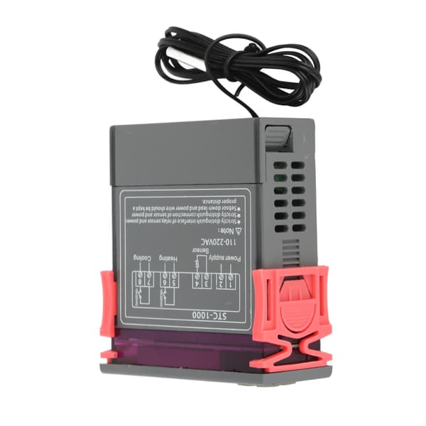 110-220V Digital termostat med temperatursensor Elektrisk temperaturregulator