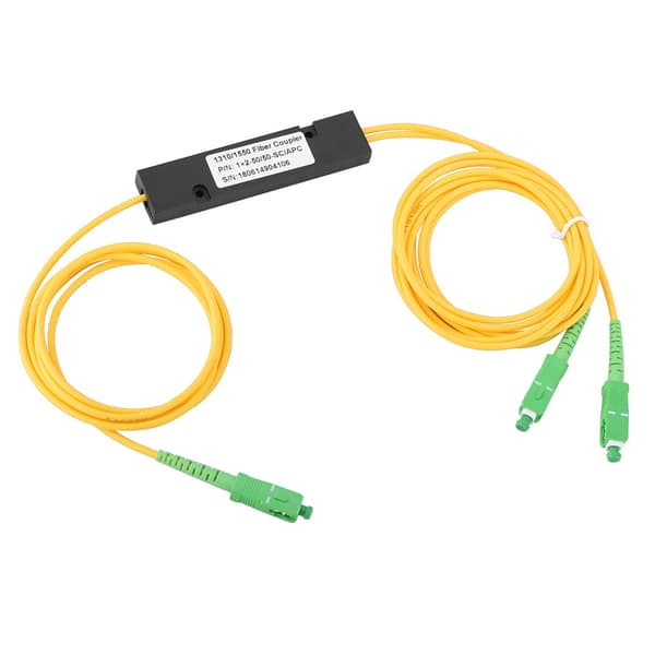 SC APC 1X2 PLC Singlemode Fiberoptisk Splitter SC/UPC PCL Splitter