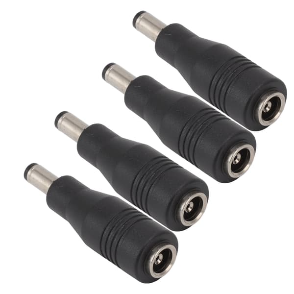 4 stk. DC 6.0x4.4 hun til 5.5x2.1mm han adapter bærbar strømadapter DC strømkonverter