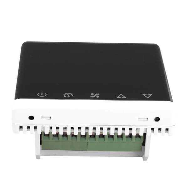 AC220V Digital LCD Termostat Fläktkonvektor Luftkonditionering Temperaturregulator 5℃35℃