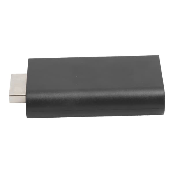 PS2-HD Multimedia Interface -sovitinmuunnin 3,5 mm:n ääniliitännällä, musta