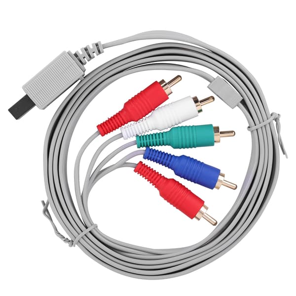 Högupplöst AV-ljudvideoadapter HDTV-komponentkabel för Wii U-spelsystem