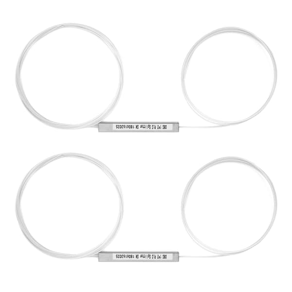 2 st PLC-splitter bar fiber utan kontakt Enkelläge Strömhantering Datorkringutrustning (1 x 2)