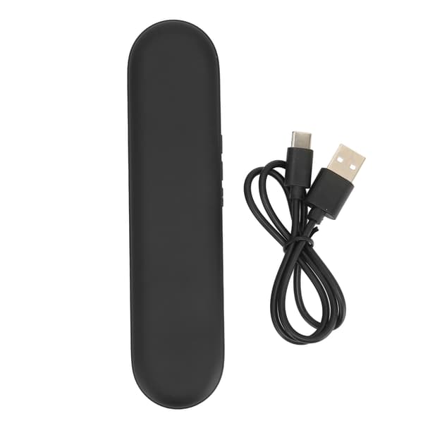 Bluetooth Pudebøjttaler Bærbar Mini Knogleledning Sovende Højttaler med Stereo Bas til Dyb Søvn Sort