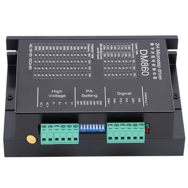 DM860 Stepper Motor Driver 2-faset 4.2A CNC-controller PUL/DIR