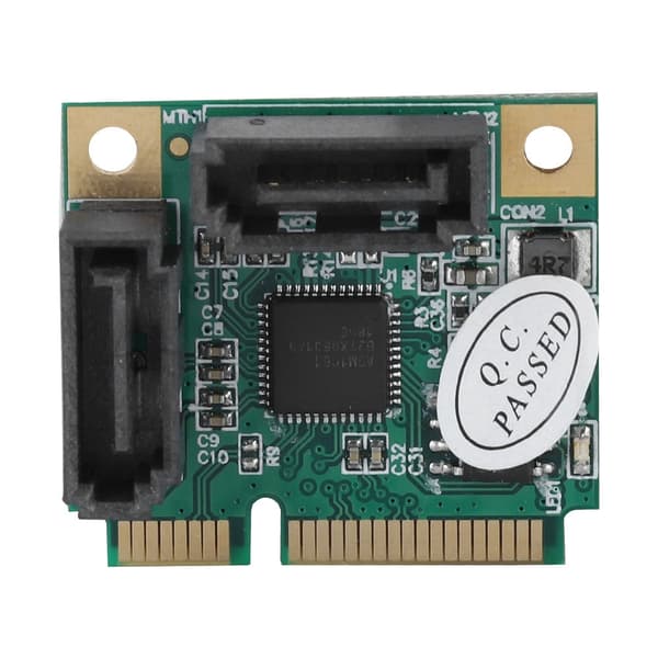 Mini 2-ports PCI-e PCI til SATA 3.0 6Gbps konverter harddiskudvidelseskort til Windows