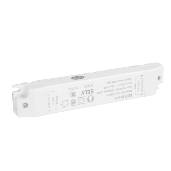 18W LED Transformer Driver DC12V 1.5A ABS Multi-beskyttelse LED Strømforsyning til Hjem AC100-240V