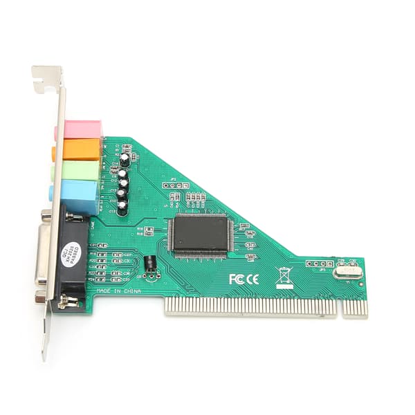 PCI lydkort 120dB Duplex afspilning computertilbehør med 4 kanaler til Windows 98 8738