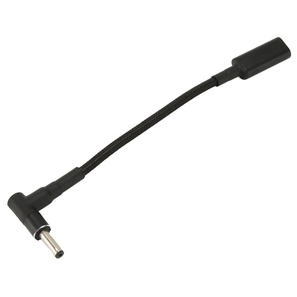 USB C til Slim Tip Adapterkabel 100W PD USB C Opladningsadapter til 4.0x1.35 Port Bærbar Computer