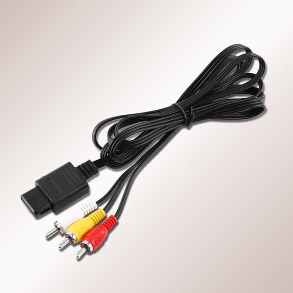 Audio TV Video Kabel A/V Komposit RCA Kabel til N64 Nintendo GameCube