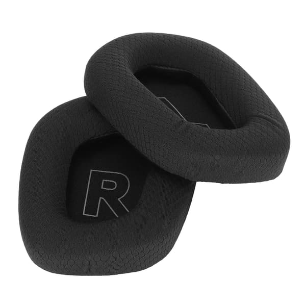 Ørepuder Professionel Lydisolering Headset Ørepude Erstatning med Blødt Åndbart Mesh til G733 Headset Sort