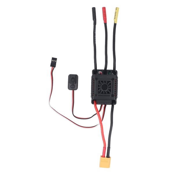45A Børsteløs ESC Elektronisk Hastighedsregulator til 1/10 RC Bil, Universal Pasform